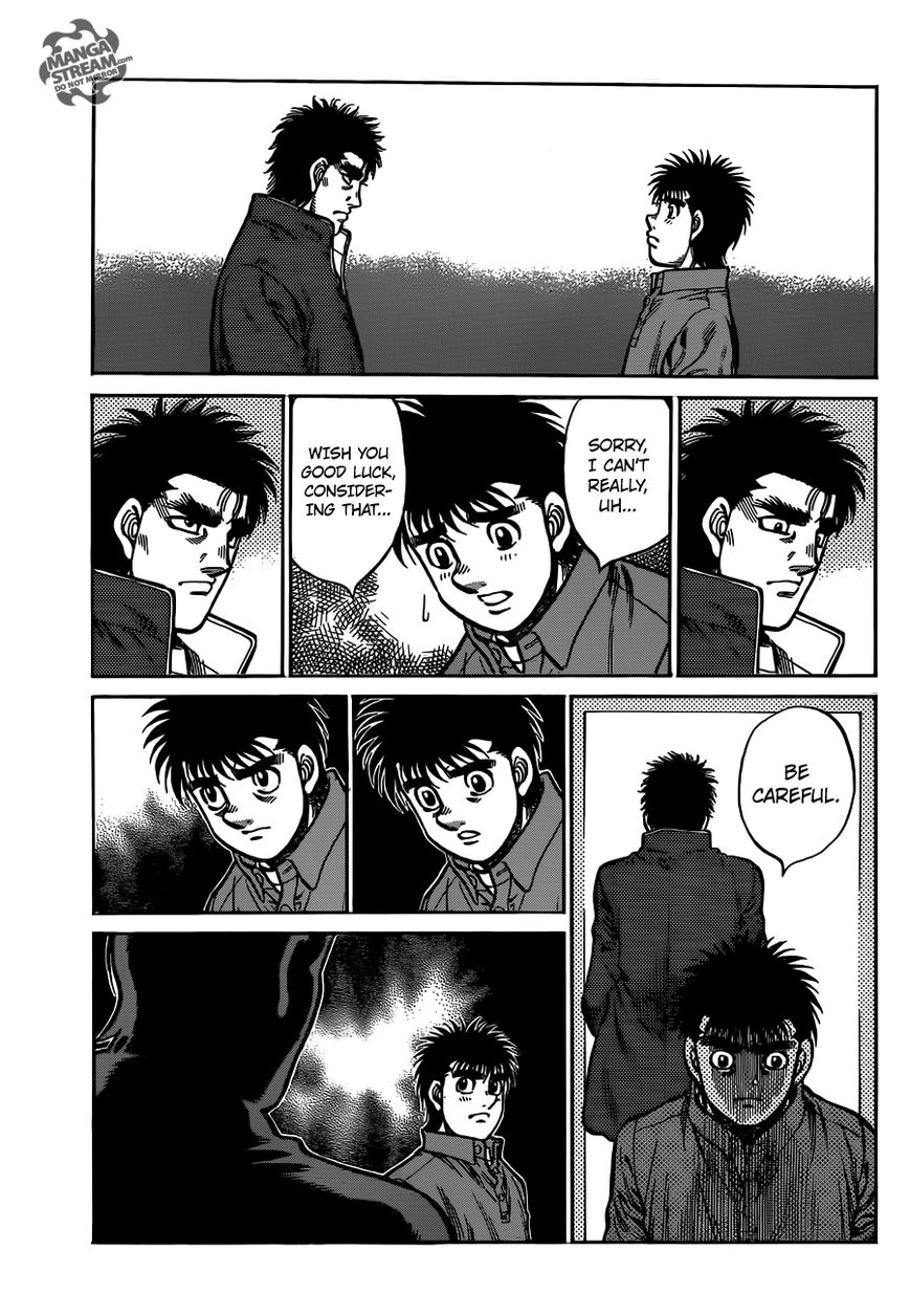 Hajime no Ippo Chapter 1019 page 15 - Chapter 1019 : Close Encounter