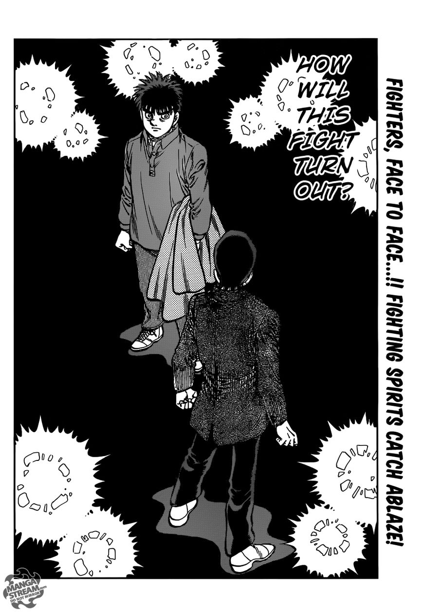 Hajime no Ippo Chapter 1019 page 17 - Chapter 1019 : Close Encounter