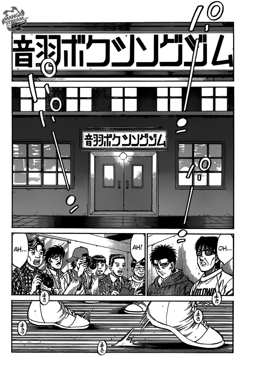 Hajime no Ippo Chapter 1019 page 3 - Chapter 1019 : Close Encounter
