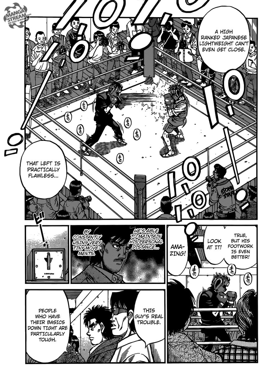 Hajime no Ippo Chapter 1019 page 4 - Chapter 1019 : Close Encounter