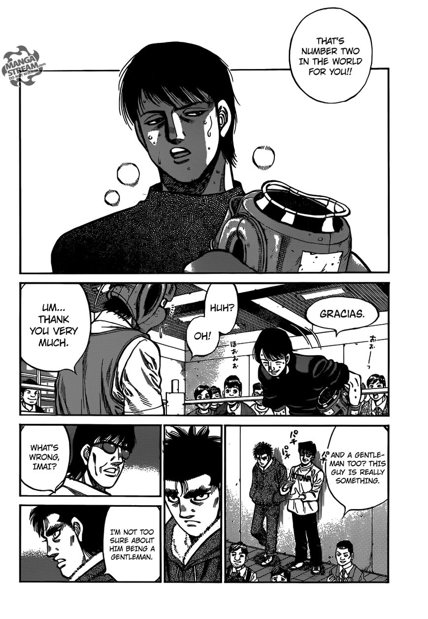 Hajime no Ippo Chapter 1019 page 5 - Chapter 1019 : Close Encounter