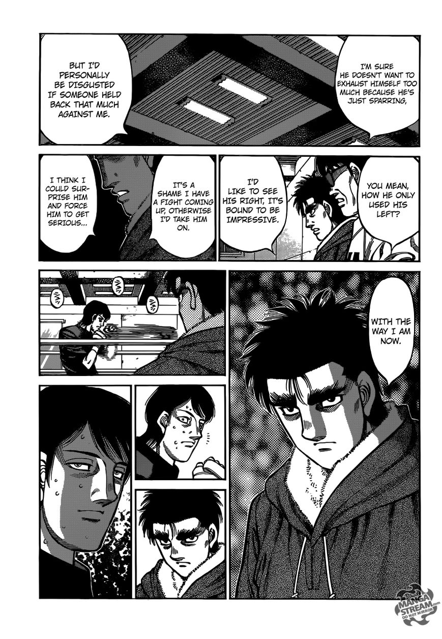Hajime no Ippo Chapter 1019 page 6 - Chapter 1019 : Close Encounter