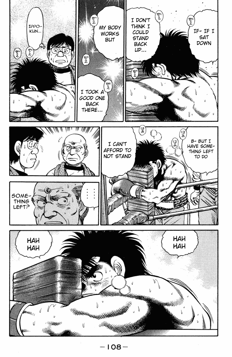 Hajime no Ippo Chapter 102.2 page 10 - Chapter 102 v2 : Those Words He Spoke Back Then