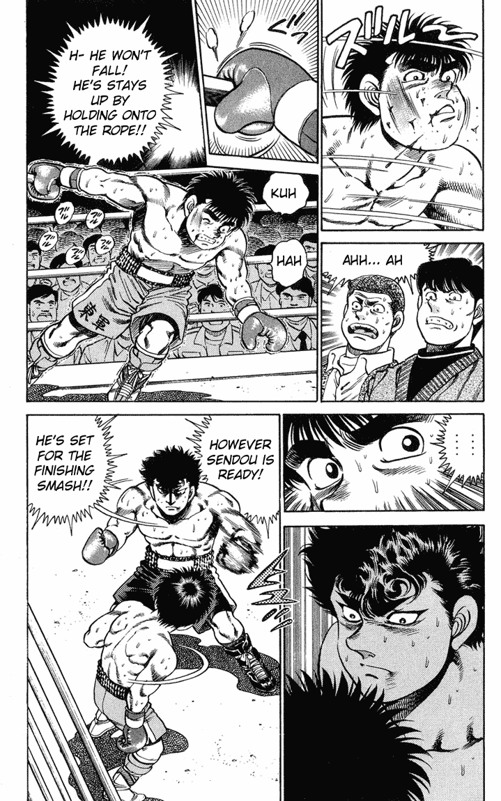 Hajime no Ippo Chapter 102.2 page 3 - Chapter 102 v2 : Those Words He Spoke Back Then