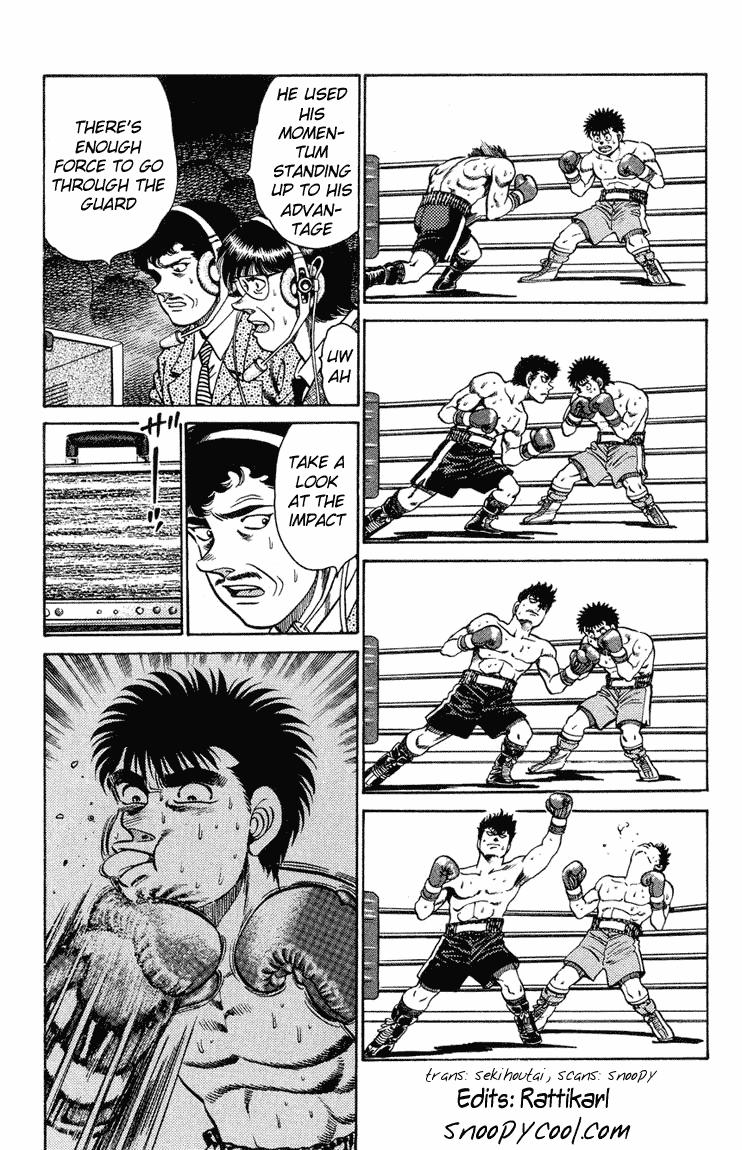 Hajime no Ippo Chapter 102.2 page 6 - Chapter 102 v2 : Those Words He Spoke Back Then