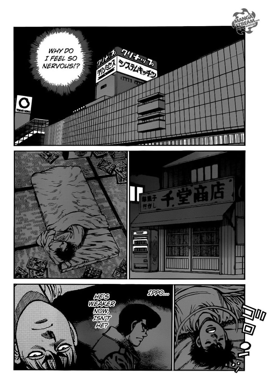 Hajime no Ippo Chapter 1020 page 13 - Chapter 1020 : Those Words