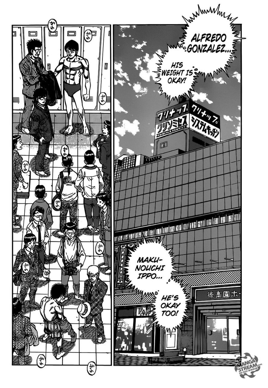 Hajime no Ippo Chapter 1020 page 2 - Chapter 1020 : Those Words