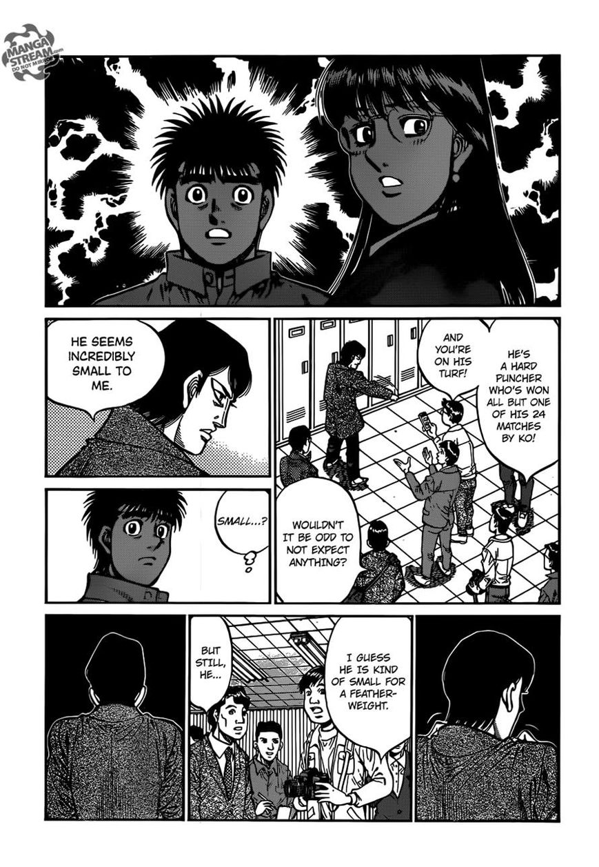Hajime no Ippo Chapter 1020 page 9 - Chapter 1020 : Those Words