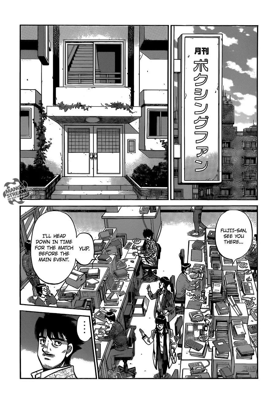 Hajime no Ippo Chapter 1021 page 3 - Chapter 1021 : A Nation's Hopes