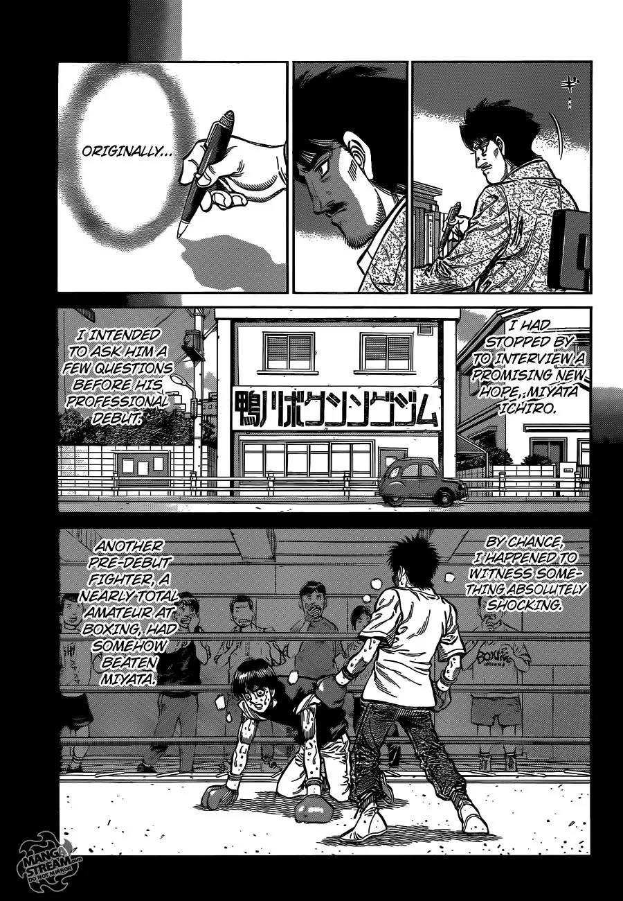 Hajime no Ippo Chapter 1021 page 4 - Chapter 1021 : A Nation's Hopes