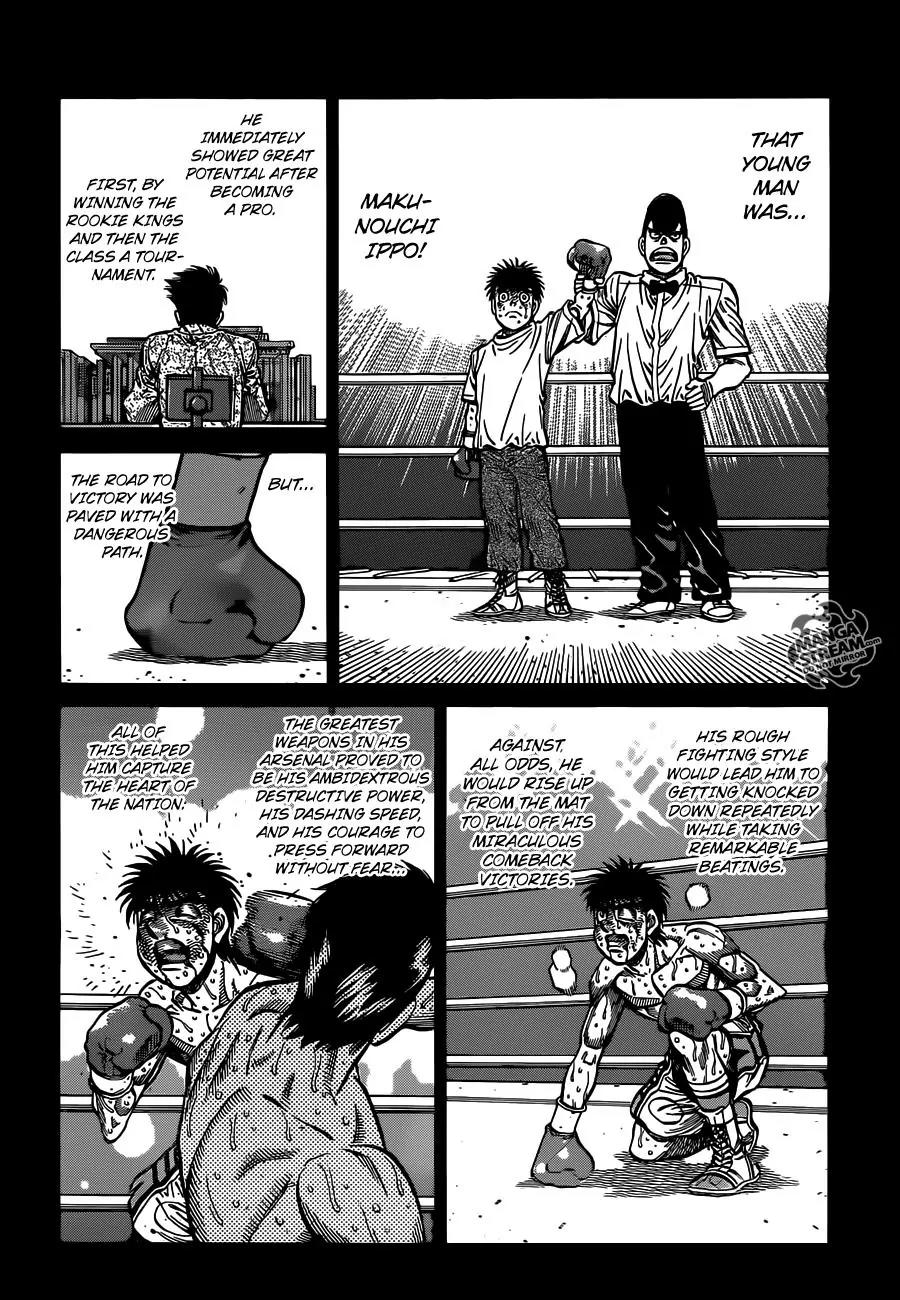 Hajime no Ippo Chapter 1021 page 5 - Chapter 1021 : A Nation's Hopes