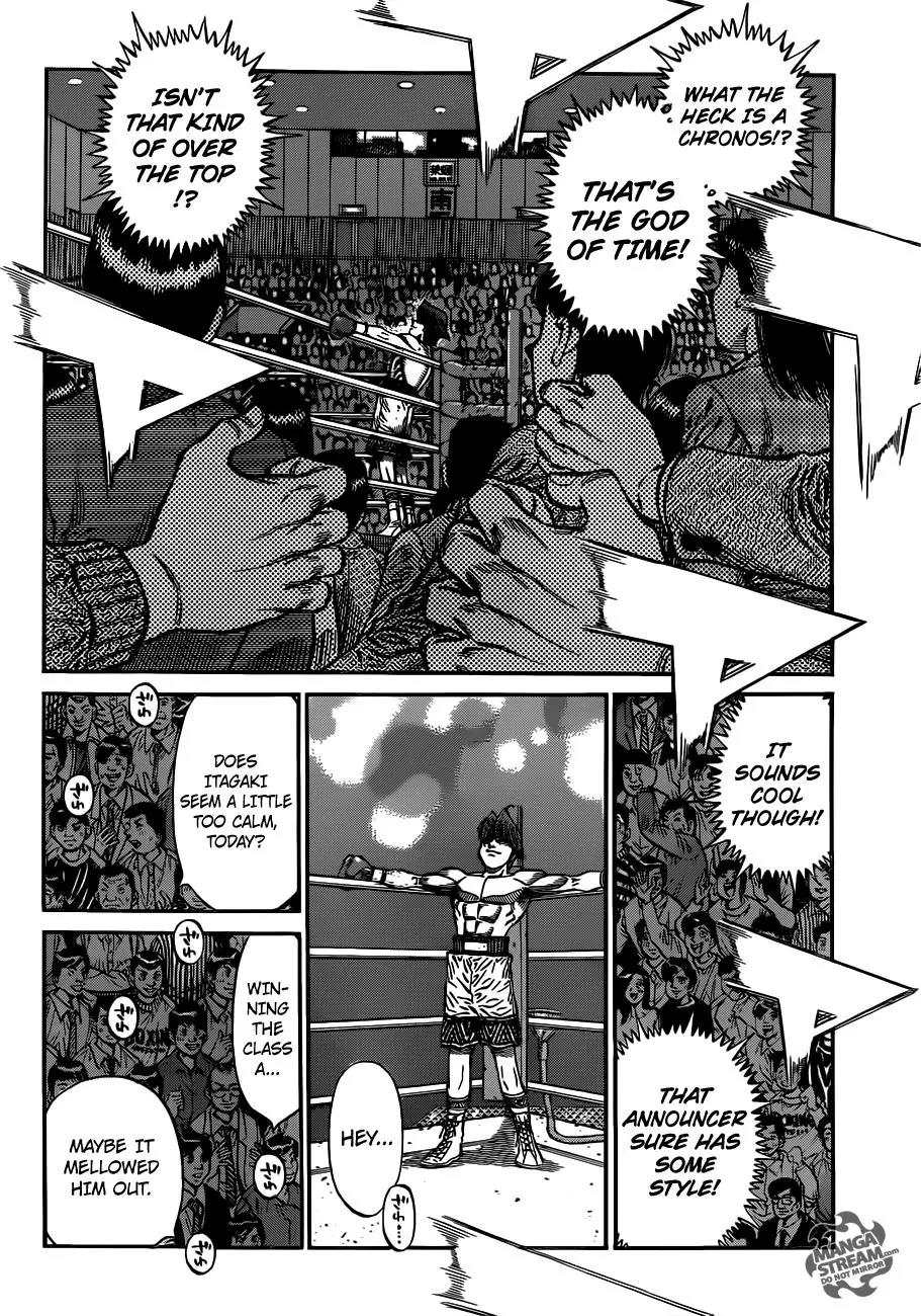 Hajime no Ippo Chapter 1023 page 3 - Chapter 1023 : A Grudge Renewed