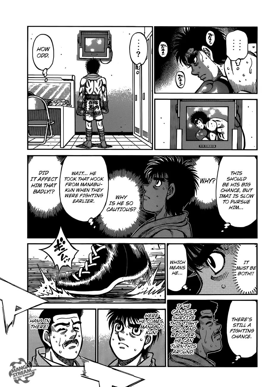 Hajime no Ippo Chapter 1025 page 11 - Chapter 1025 : As Long As My Head's Clear