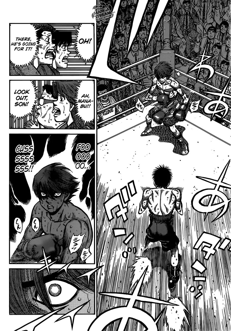 Hajime no Ippo Chapter 1025 page 12 - Chapter 1025 : As Long As My Head's Clear