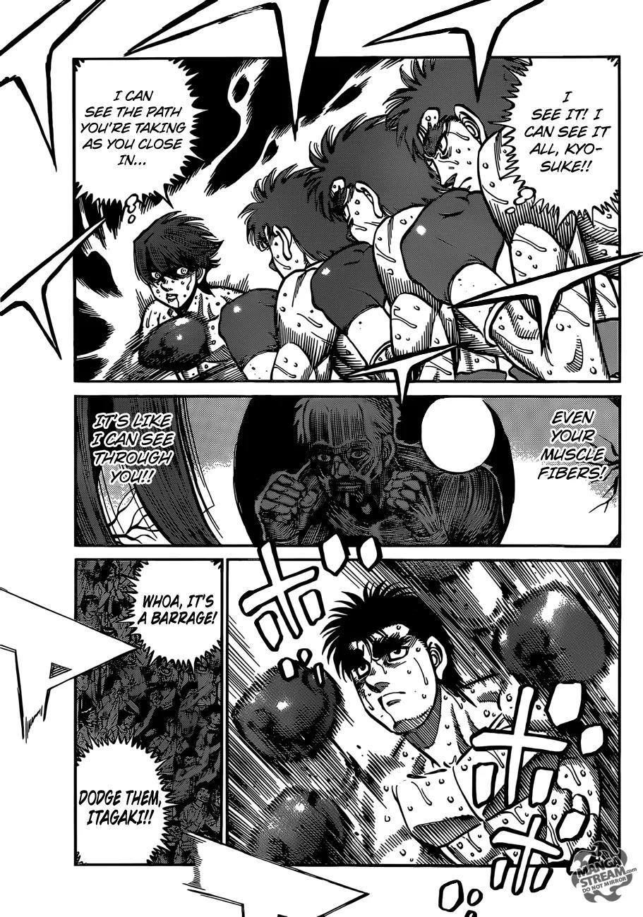 Hajime no Ippo Chapter 1025 page 13 - Chapter 1025 : As Long As My Head's Clear