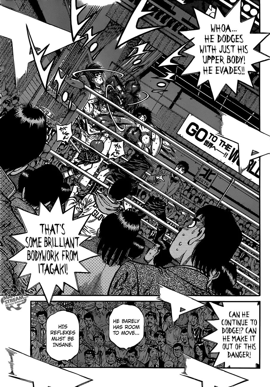 Hajime no Ippo Chapter 1025 page 15 - Chapter 1025 : As Long As My Head's Clear