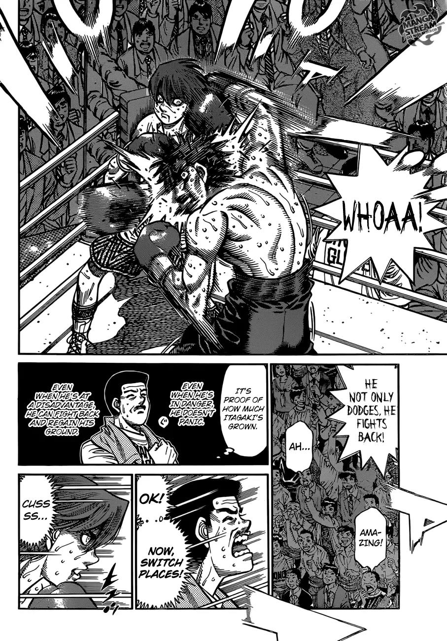 Hajime no Ippo Chapter 1025 page 16 - Chapter 1025 : As Long As My Head's Clear