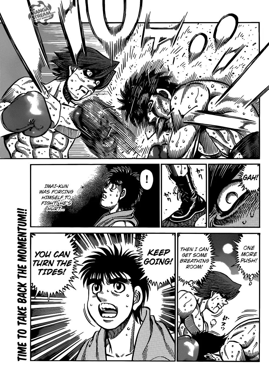 Hajime no Ippo Chapter 1025 page 17 - Chapter 1025 : As Long As My Head's Clear