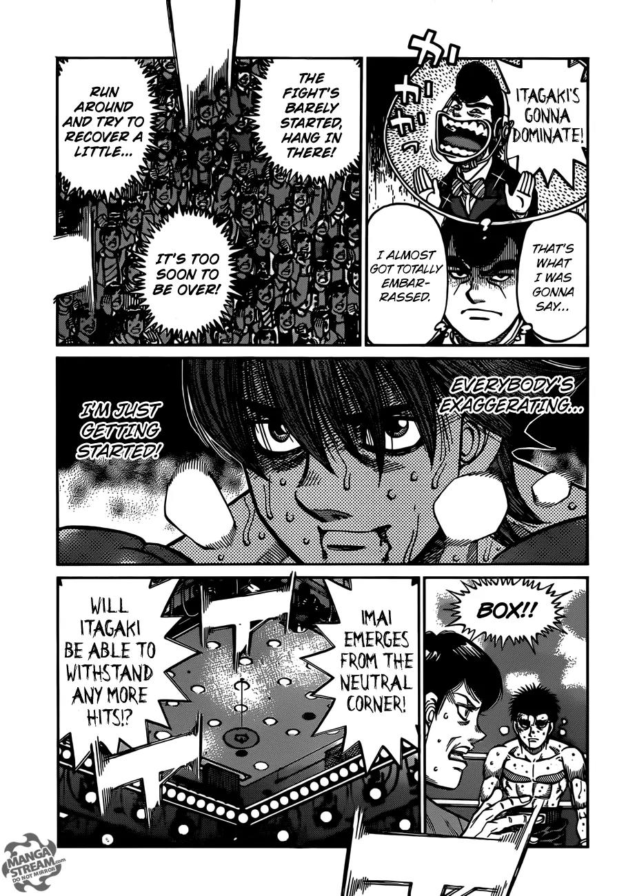 Hajime no Ippo Chapter 1025 page 5 - Chapter 1025 : As Long As My Head's Clear