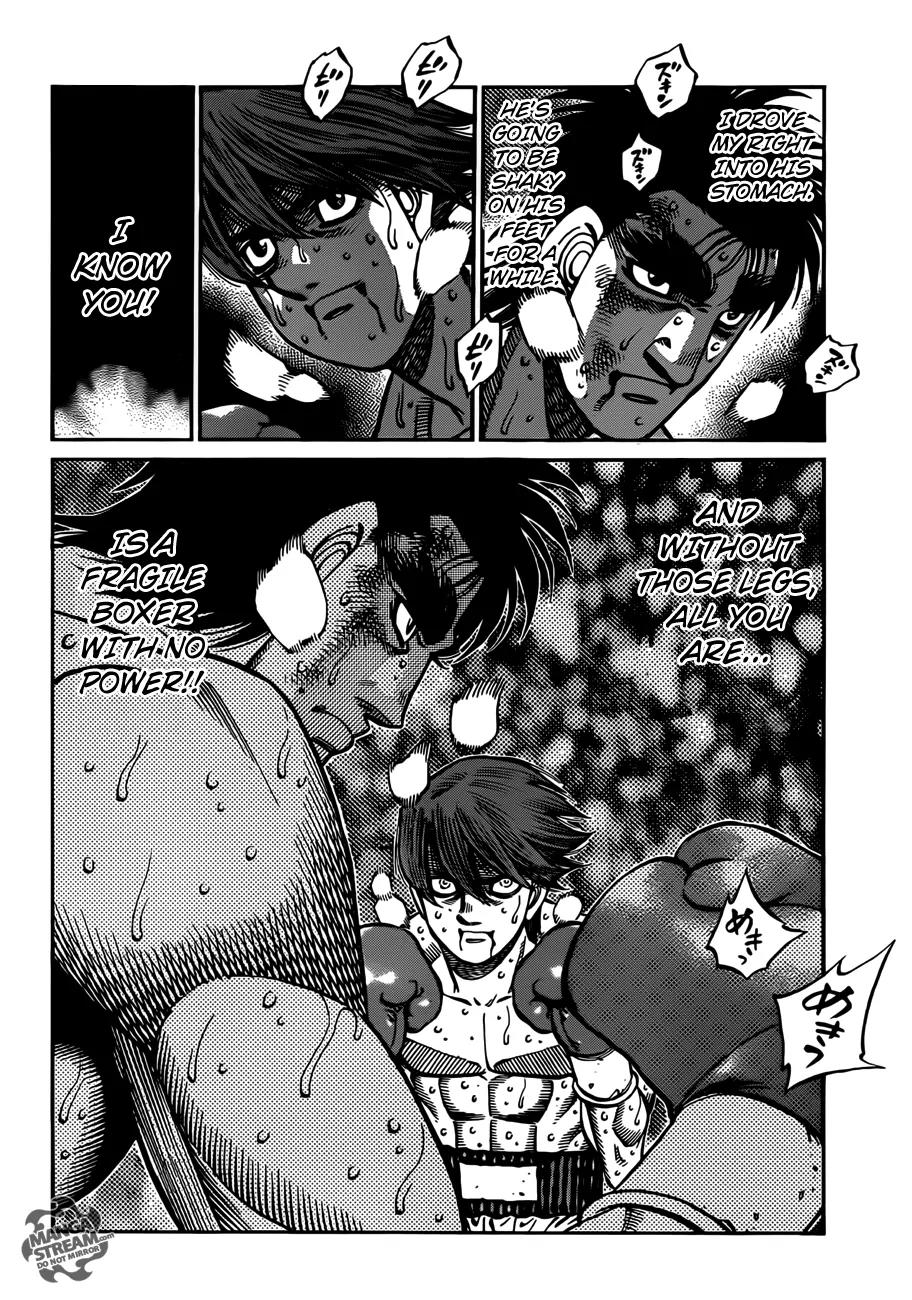 Hajime no Ippo Chapter 1025 page 6 - Chapter 1025 : As Long As My Head's Clear