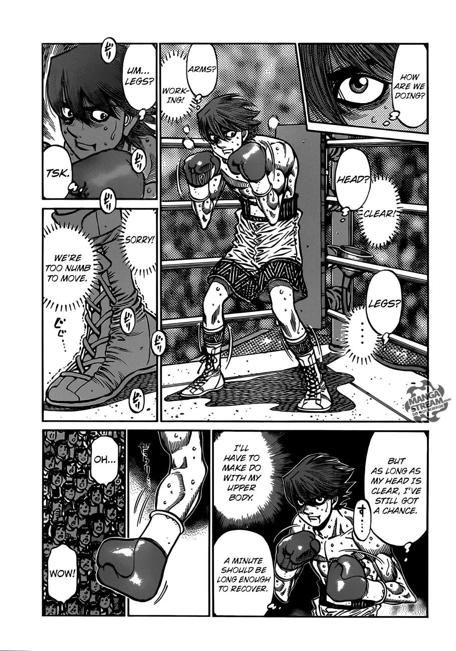 Hajime no Ippo Chapter 1025 page 7 - Chapter 1025 : As Long As My Head's Clear