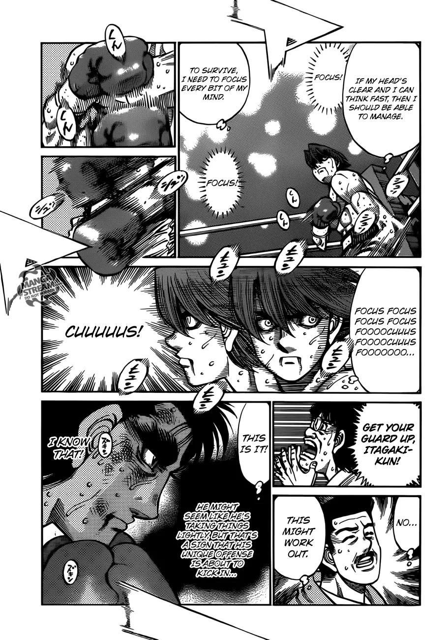 Hajime no Ippo Chapter 1025 page 9 - Chapter 1025 : As Long As My Head's Clear