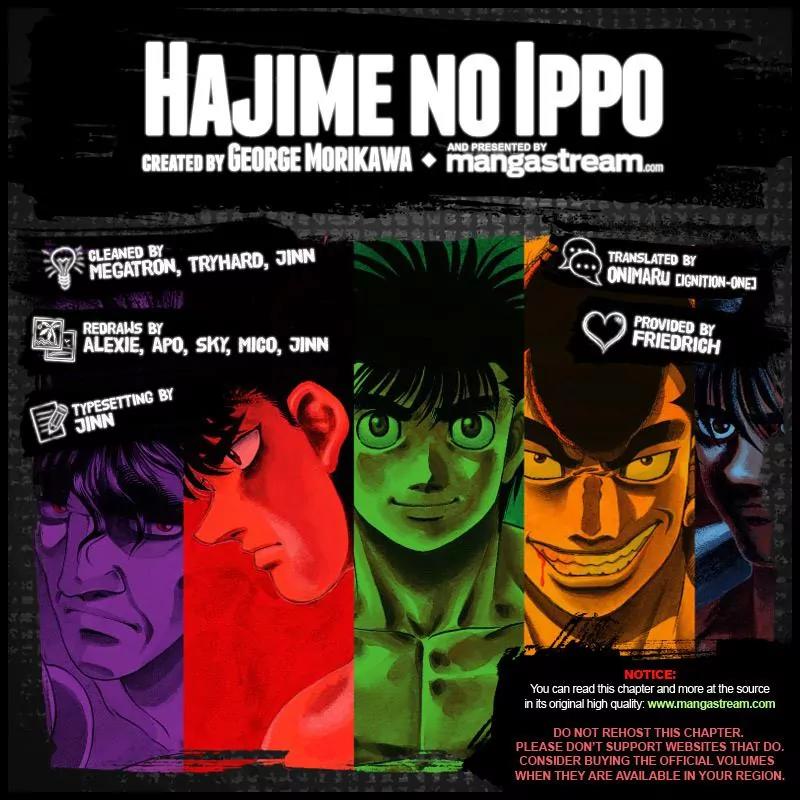Hajime no Ippo Chapter 1027 page 2 - Chapter 1027 : A Visible Inevitability