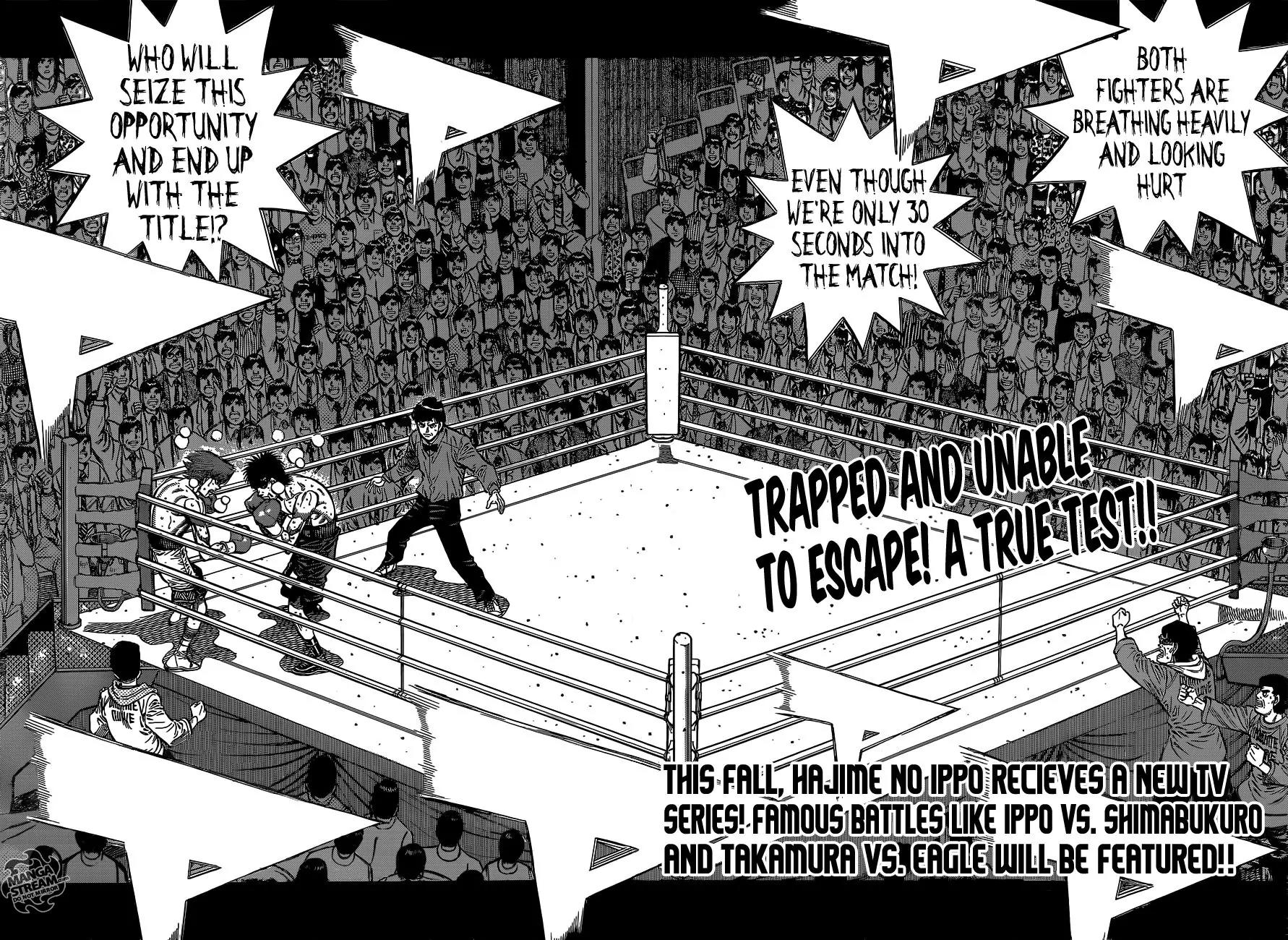 Hajime no Ippo Chapter 1027 page 3 - Chapter 1027 : A Visible Inevitability