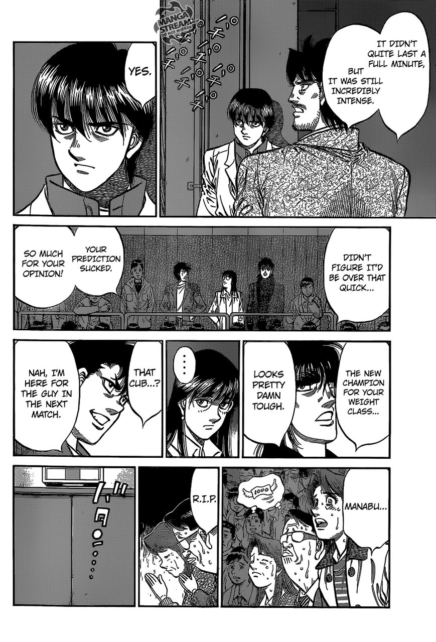 Hajime no Ippo Chapter 1029 page 9 - Chapter 1029 : Arrival of A New Era