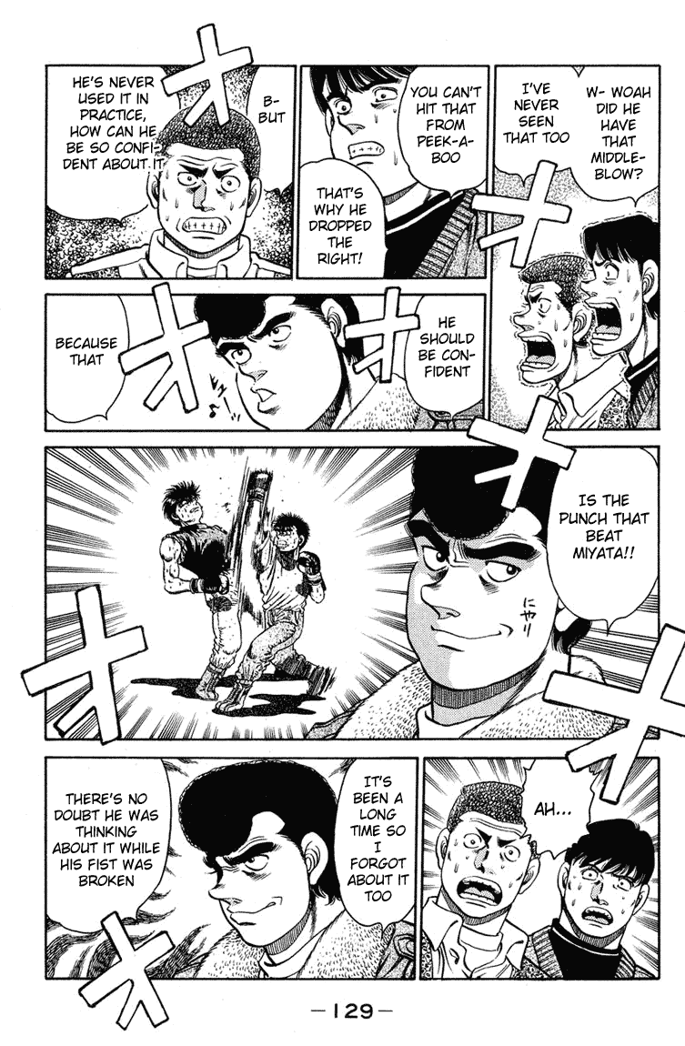Hajime no Ippo Chapter 103.2 page 10 - Chapter 103 v2 : That Which Looks so Similar