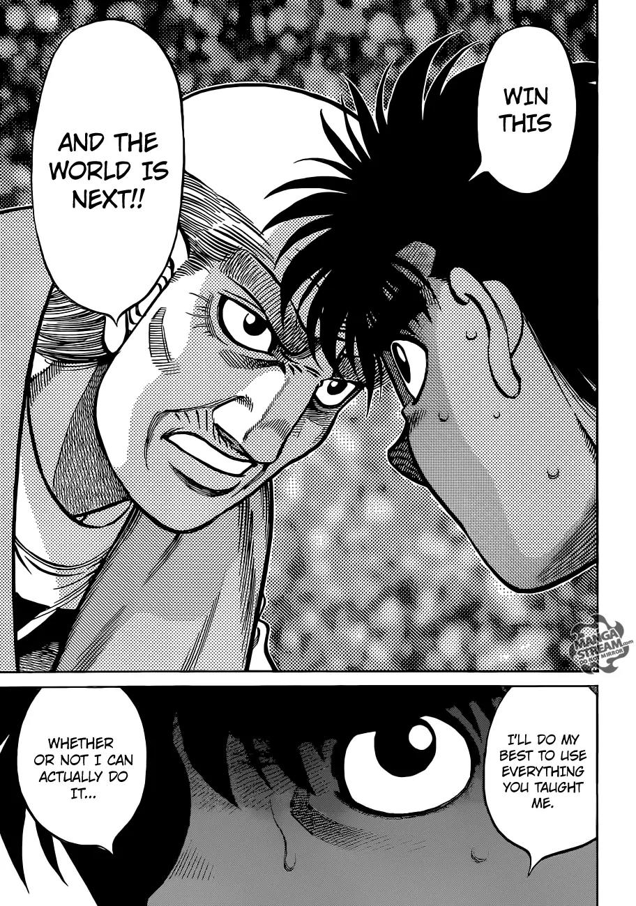 Hajime no Ippo Chapter 1030 page 10 - Chapter 1030 : Witness to History
