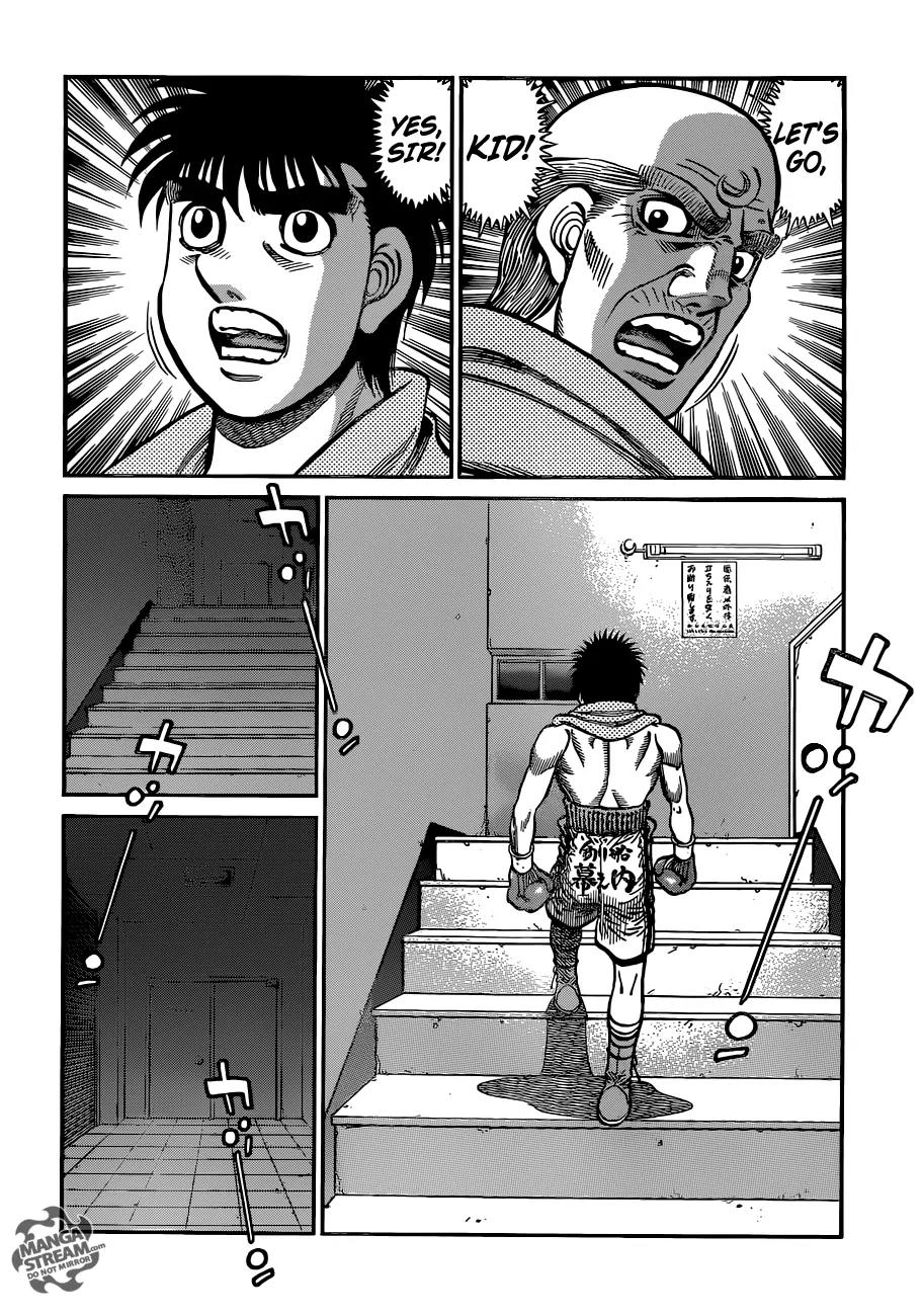 Hajime no Ippo Chapter 1030 page 15 - Chapter 1030 : Witness to History