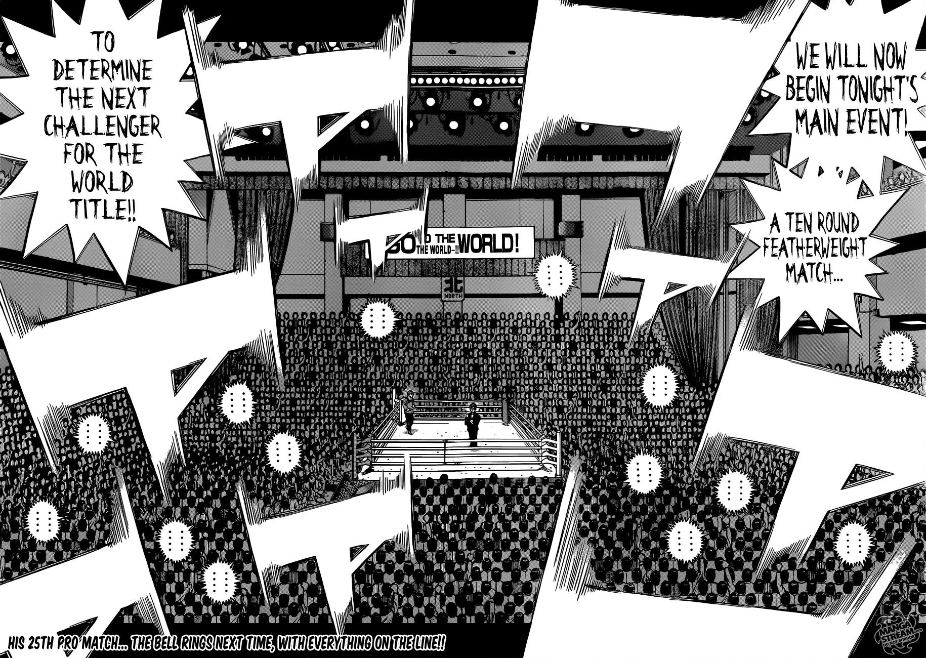 Hajime no Ippo Chapter 1030 page 17 - Chapter 1030 : Witness to History