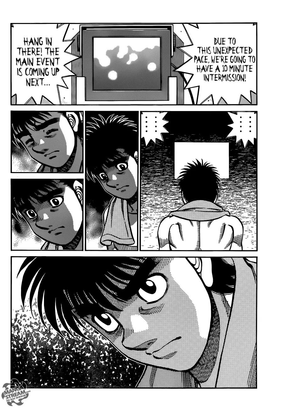 Hajime no Ippo Chapter 1030 page 3 - Chapter 1030 : Witness to History