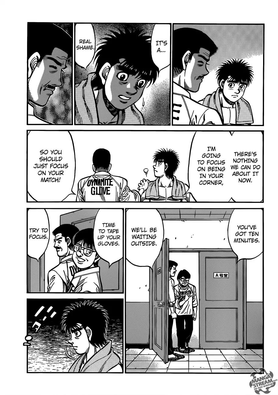 Hajime no Ippo Chapter 1030 page 6 - Chapter 1030 : Witness to History