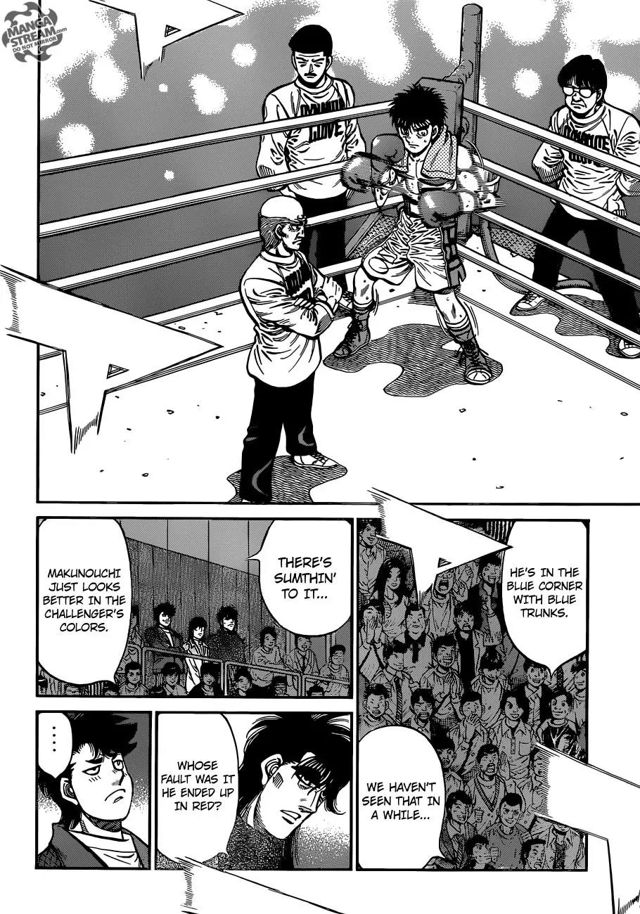 Hajime no Ippo Chapter 1031 page 10 - Chapter 1031 : The Wind God's Challenge