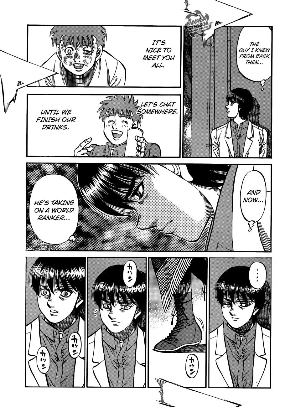 Hajime no Ippo Chapter 1031 page 11 - Chapter 1031 : The Wind God's Challenge