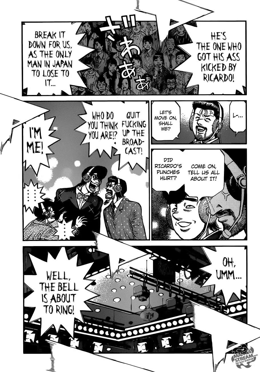 Hajime no Ippo Chapter 1031 page 4 - Chapter 1031 : The Wind God's Challenge
