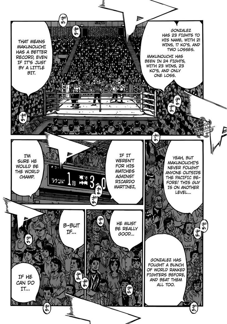 Hajime no Ippo Chapter 1032 page 12 - Chapter 1032