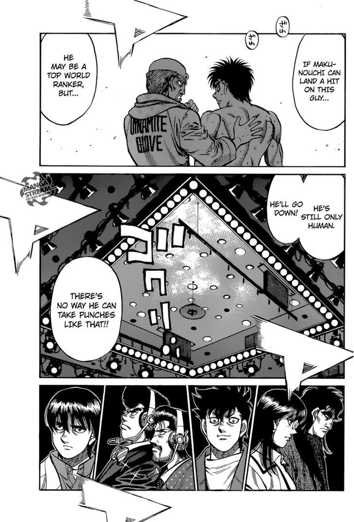 Hajime no Ippo Chapter 1032 page 13 - Chapter 1032