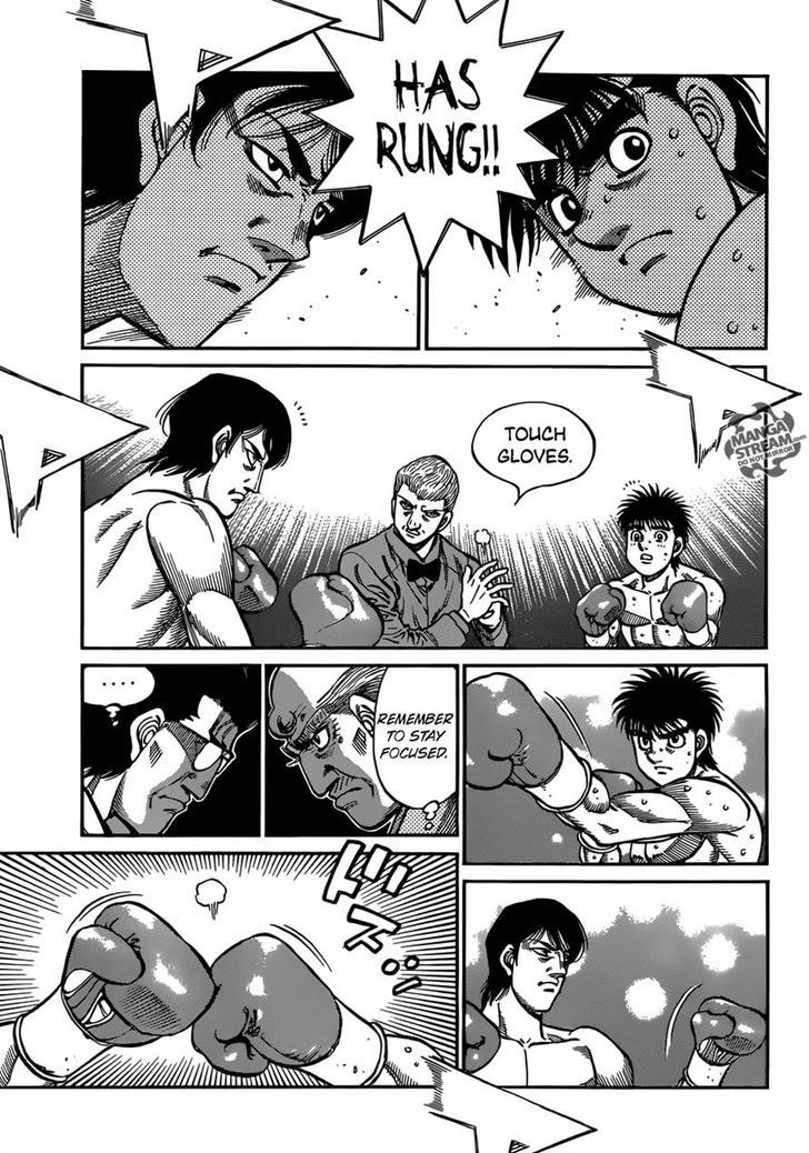 Hajime no Ippo Chapter 1032 page 17 - Chapter 1032