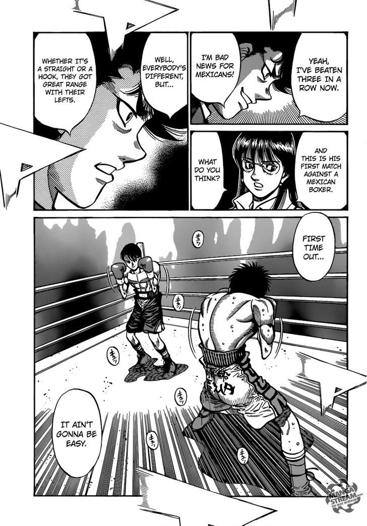 Hajime no Ippo Chapter 1032 page 21 - Chapter 1032