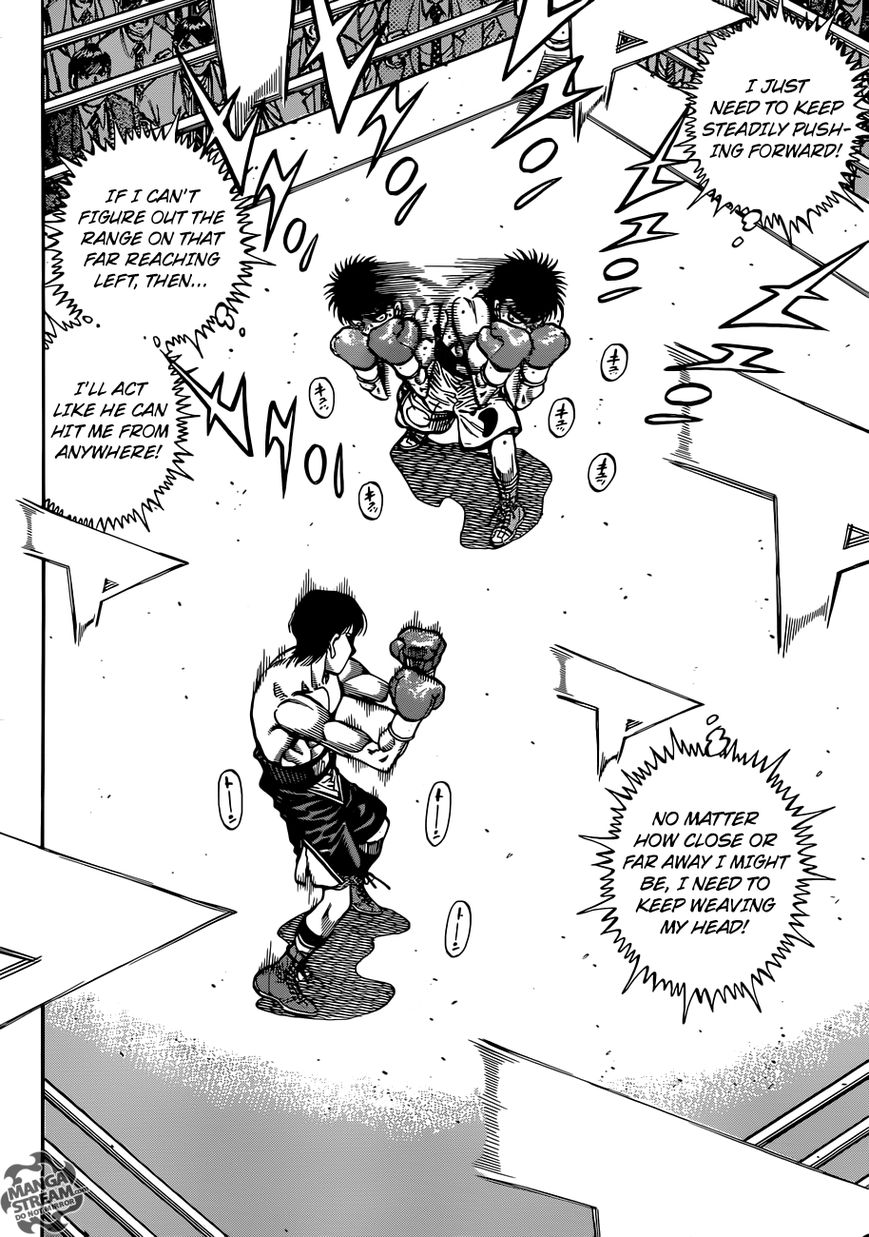 Hajime no Ippo Chapter 1033 page 10 - Chapter 1033 : A Mexican Left