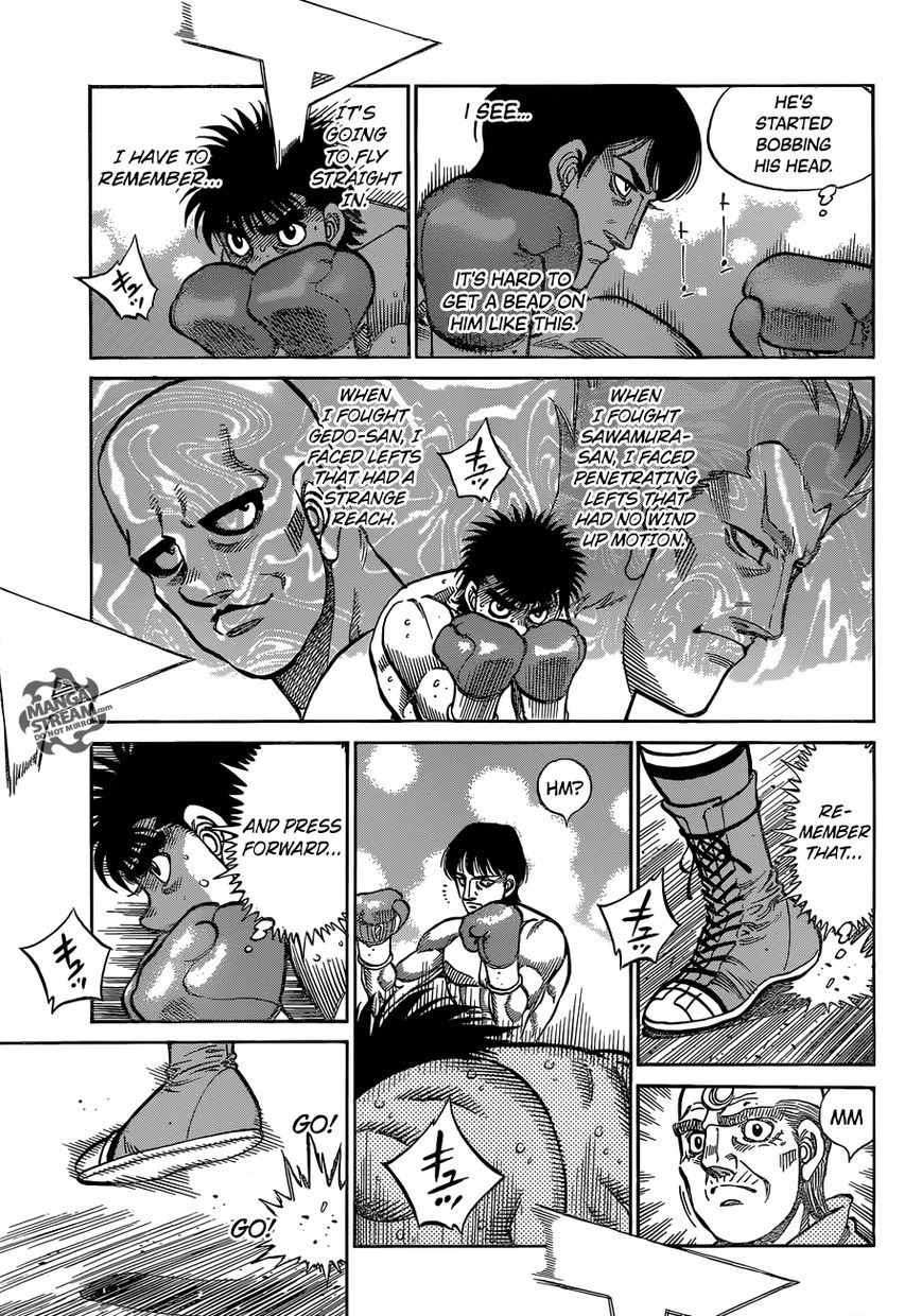 Hajime no Ippo Chapter 1033 page 11 - Chapter 1033 : A Mexican Left