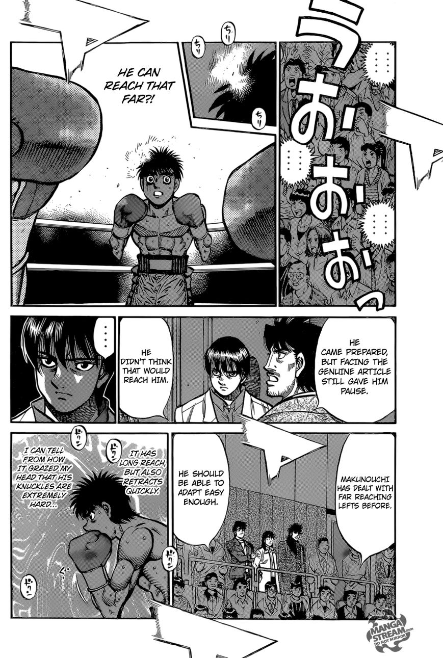 Hajime no Ippo Chapter 1033 page 4 - Chapter 1033 : A Mexican Left