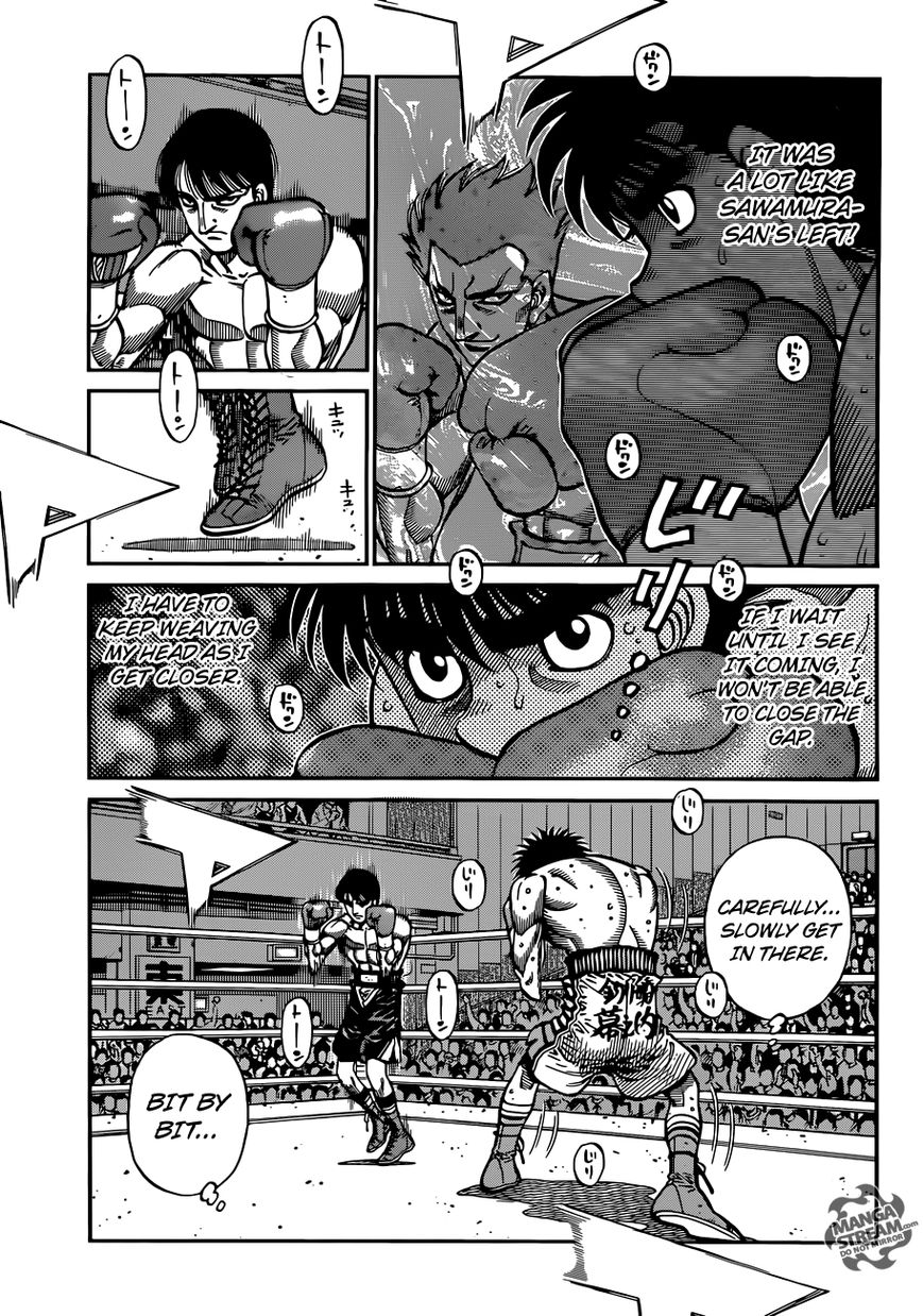 Hajime no Ippo Chapter 1033 page 5 - Chapter 1033 : A Mexican Left