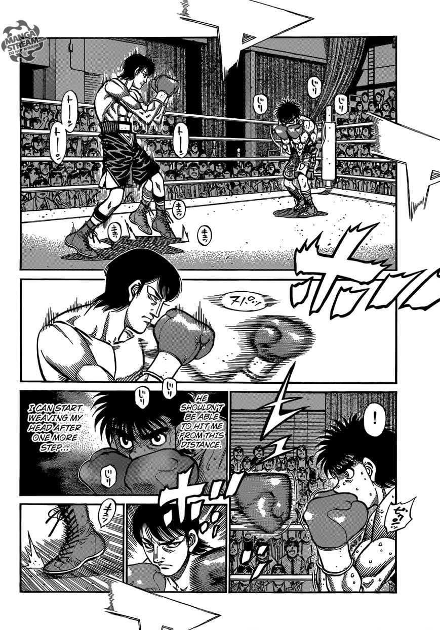 Hajime no Ippo Chapter 1033 page 6 - Chapter 1033 : A Mexican Left