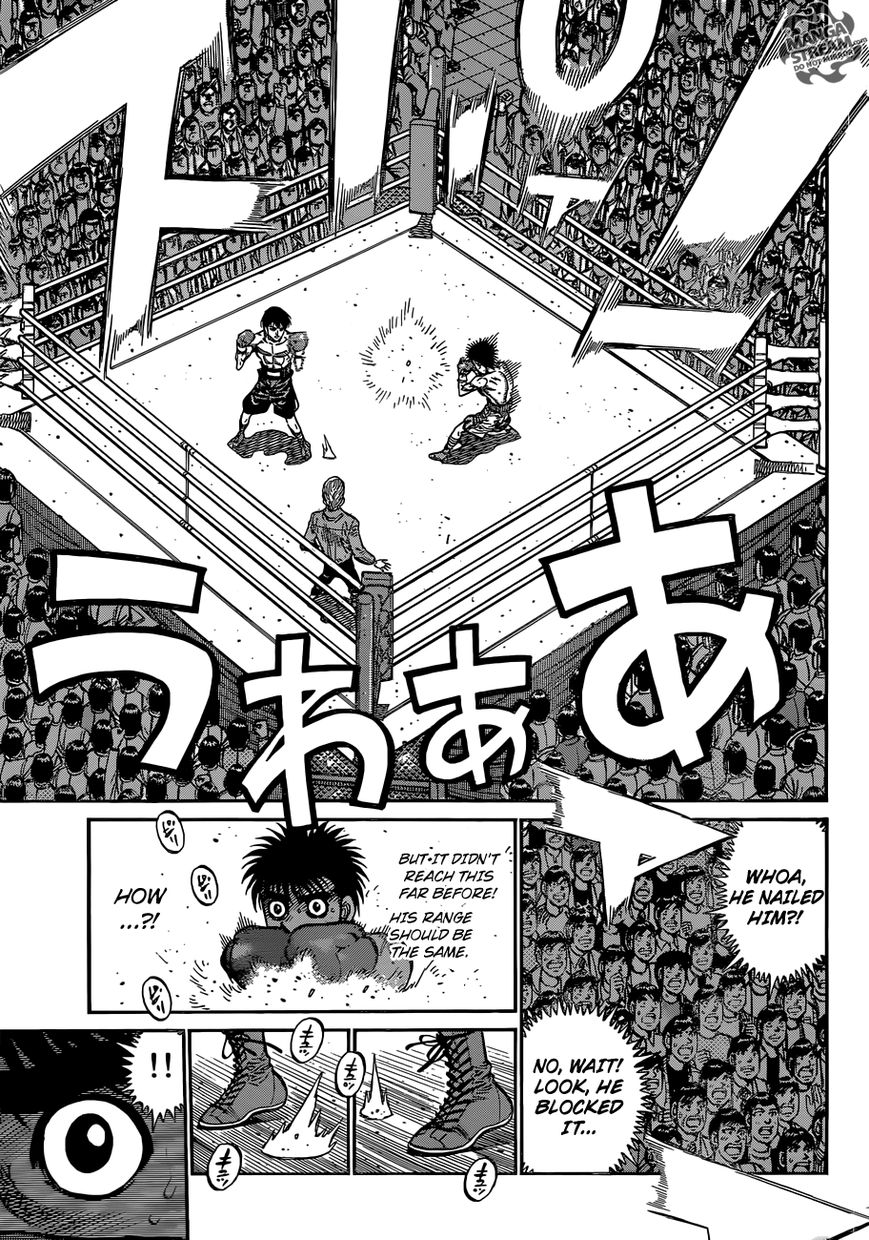 Hajime no Ippo Chapter 1033 page 7 - Chapter 1033 : A Mexican Left