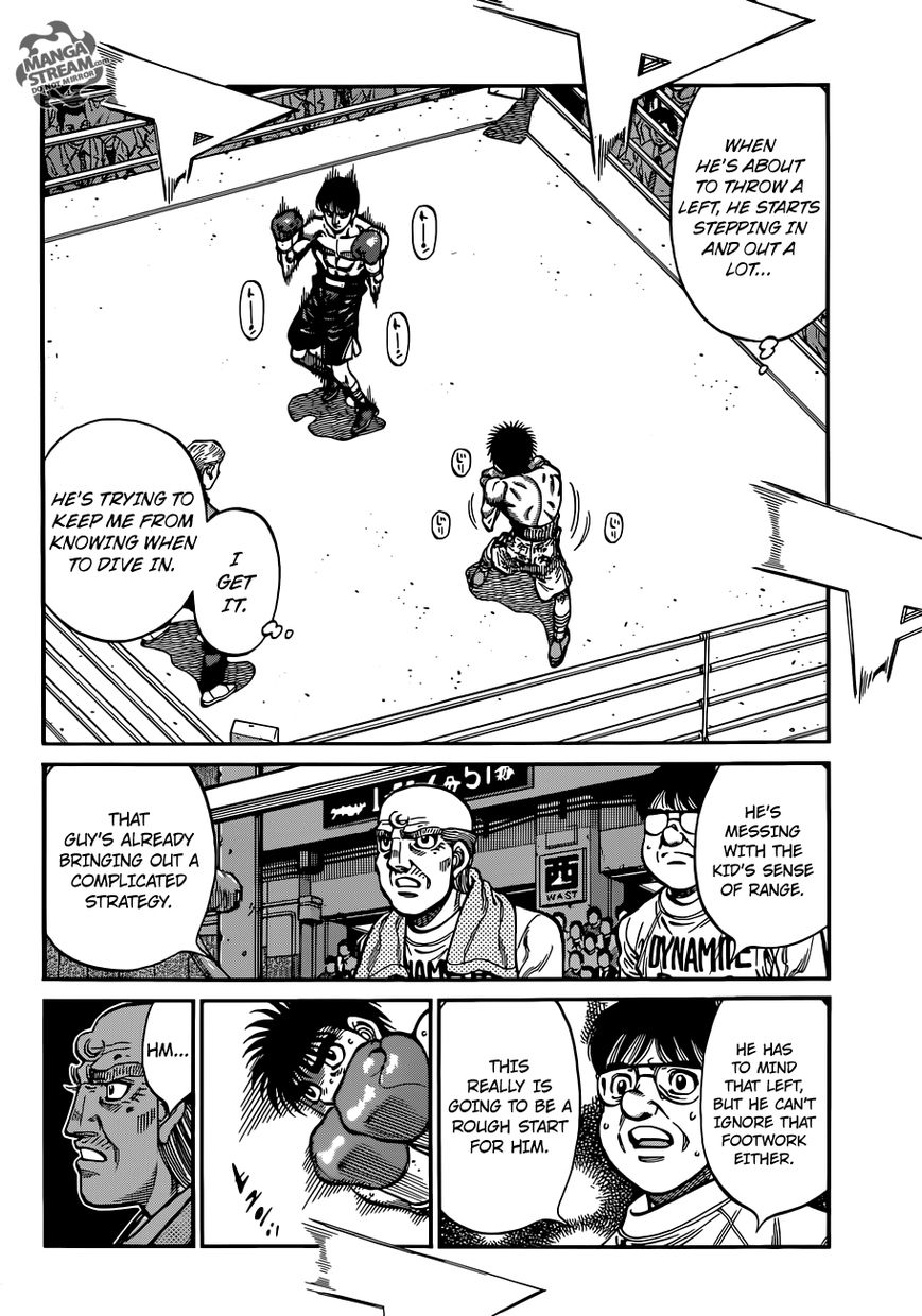 Hajime no Ippo Chapter 1033 page 8 - Chapter 1033 : A Mexican Left