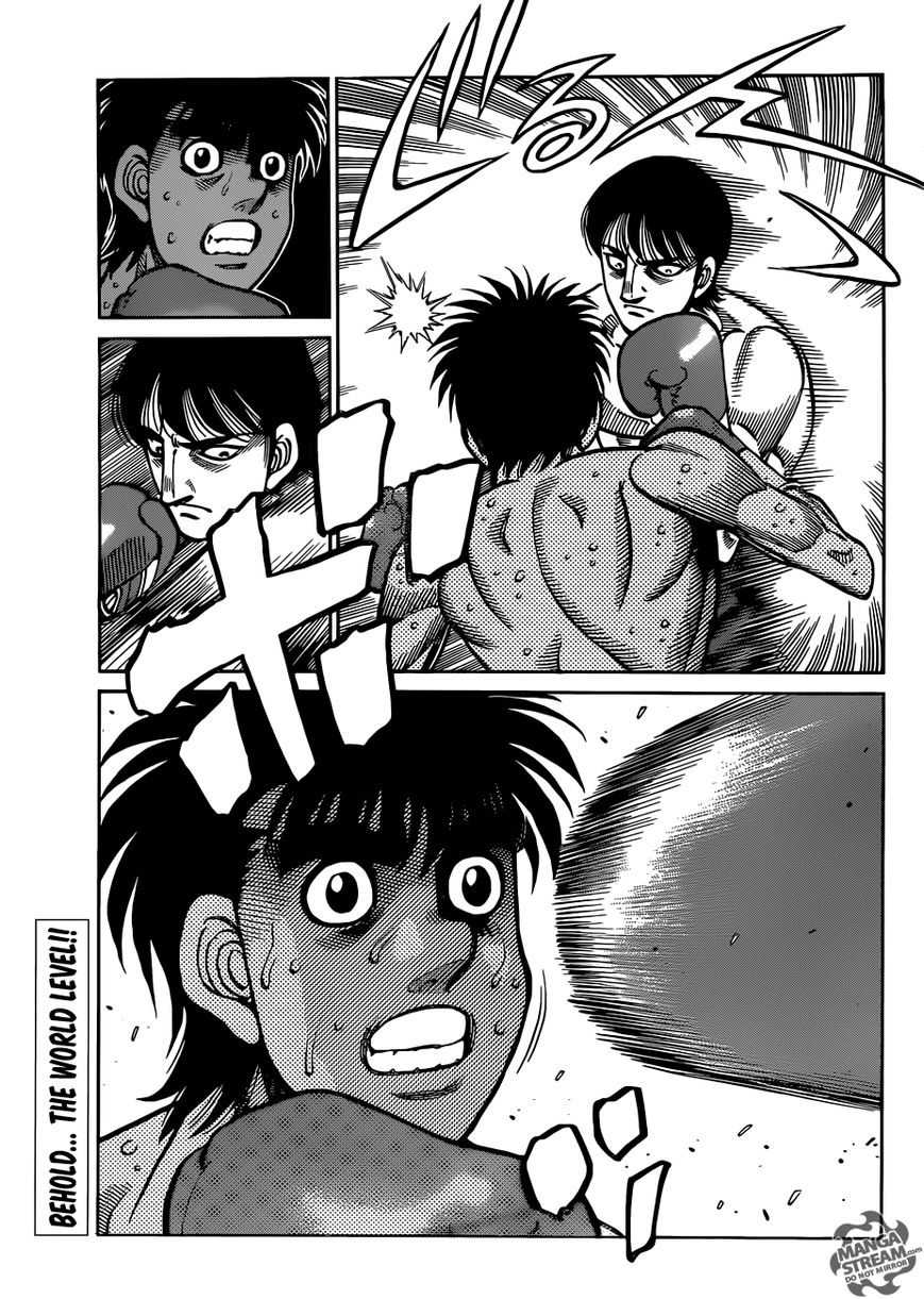 Hajime no Ippo Chapter 1034 page 12 - Chapter 1034 : Step by Step